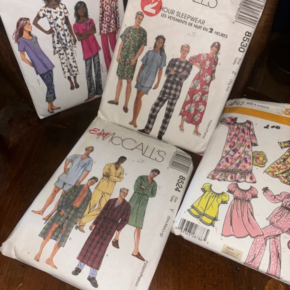 Lot of six vintage sewing patterns, men women, kids(6 patterns🪡🧵 - Picture 4 of 13